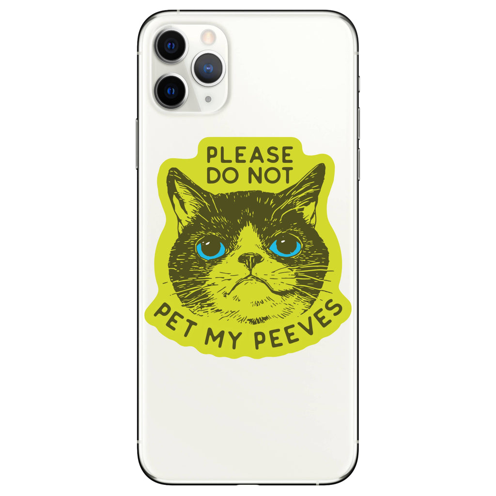 Juju and Moxie - Funny Kitty Cat Goofy Humor High Quality Vinyl Sticker