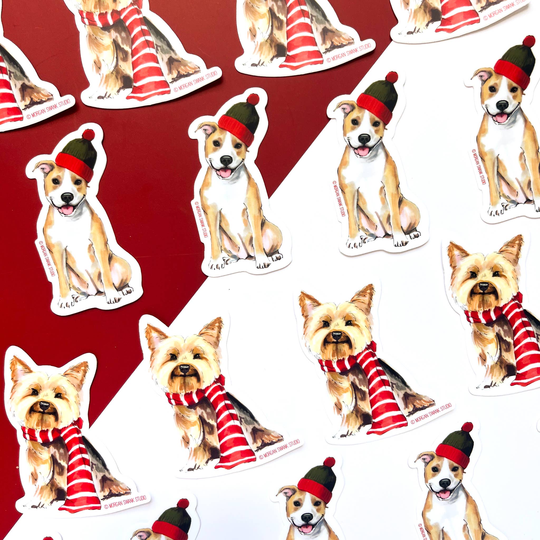 Morgan Swank Studio - Yorkie Dog Sticker