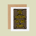 Cryptic Paper Co. - Til Death Do We Part Wedding, Engagement, Anniversary Card
