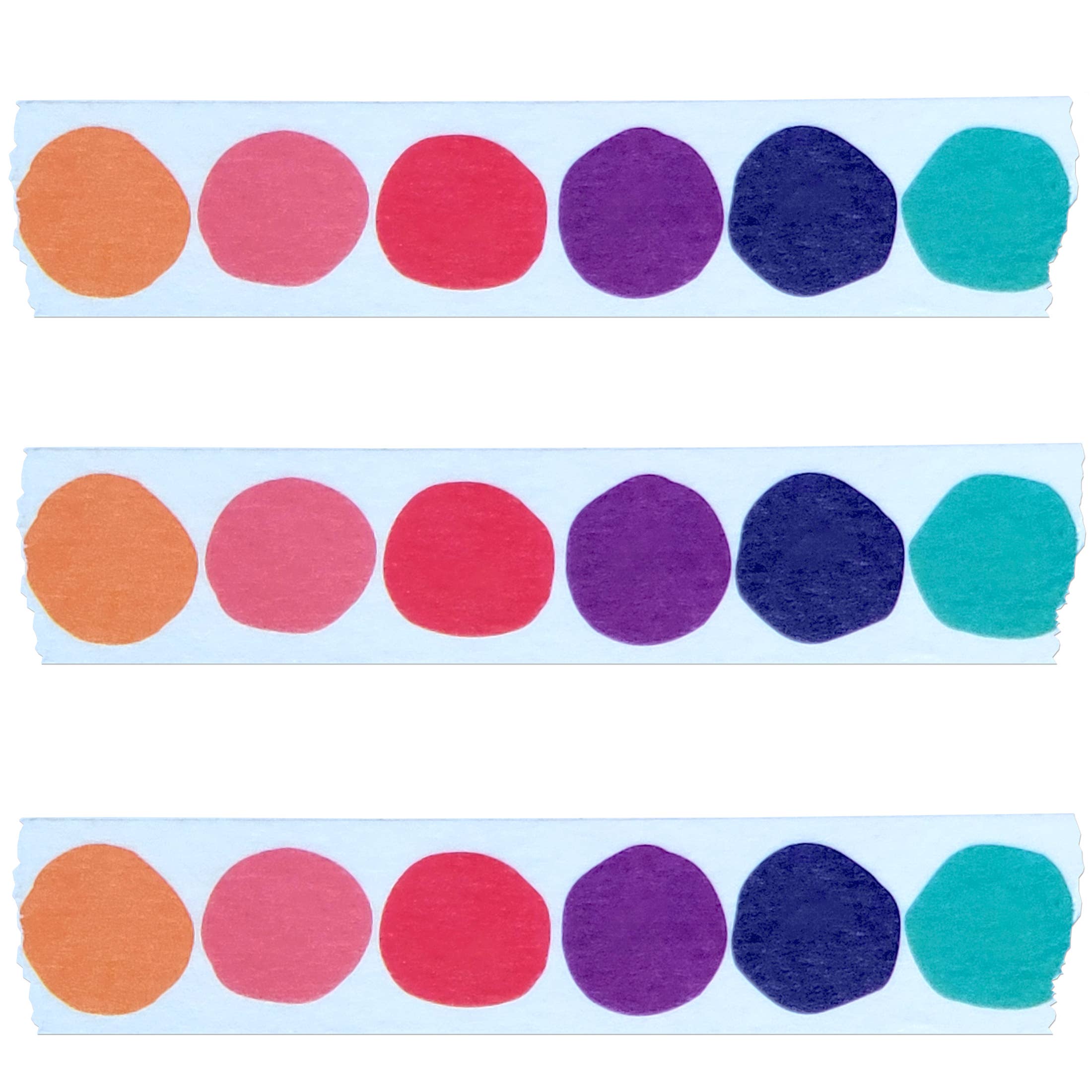 beve! - Rainbow Dot Washi Tape