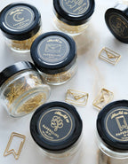 Idlewild Co. - Gold Plated Paper Clips (Jar of 25) | Love Letter