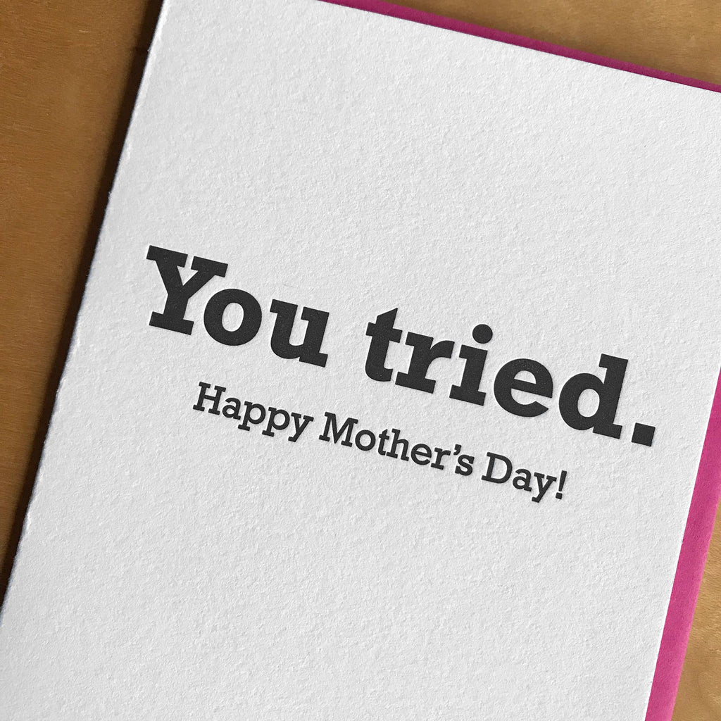 McBitterson's - You Tried Mother's Day