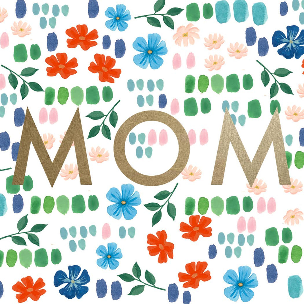 Dear Hancock - MOM Paint Marks and Flowers