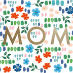Dear Hancock - MOM Paint Marks and Flowers