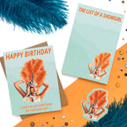 Morgan Swank Studio - Taylor Showgirl | Pop Culture Birthday Card