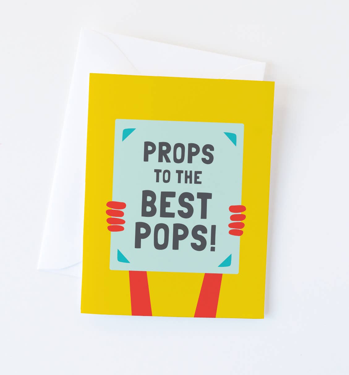 Graphic Anthology - Props Pops Father's Day card | celebrate Dad greeting card