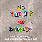 Abrams - The Graffiti Alphabet Sticker Book