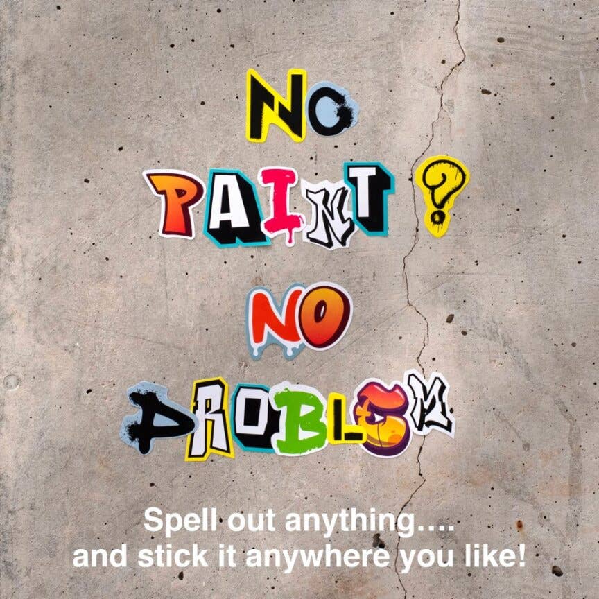 Abrams - The Graffiti Alphabet Sticker Book