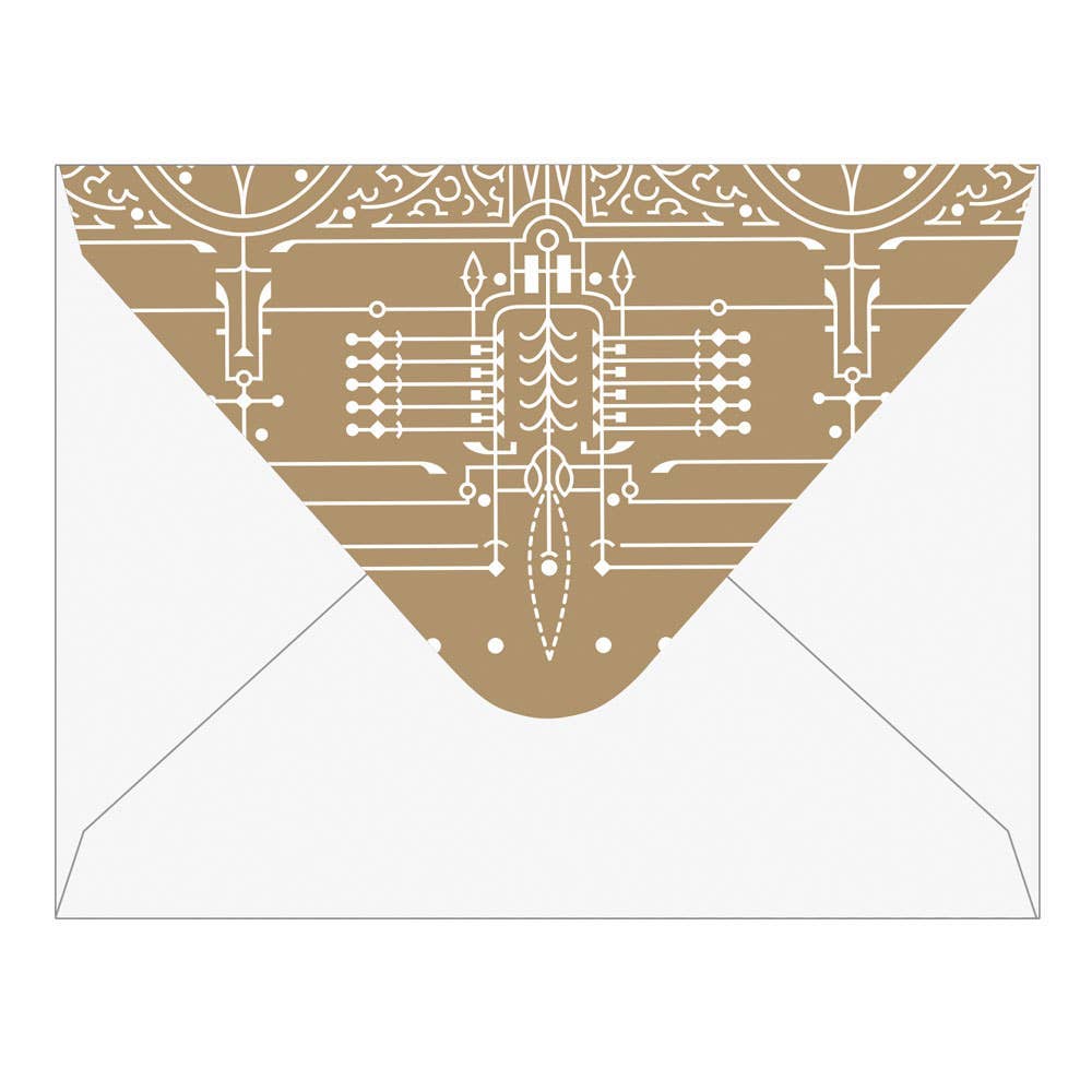 Chronicle Books - Frank Lloyd Wright The House Beautiful Greeting Assortment