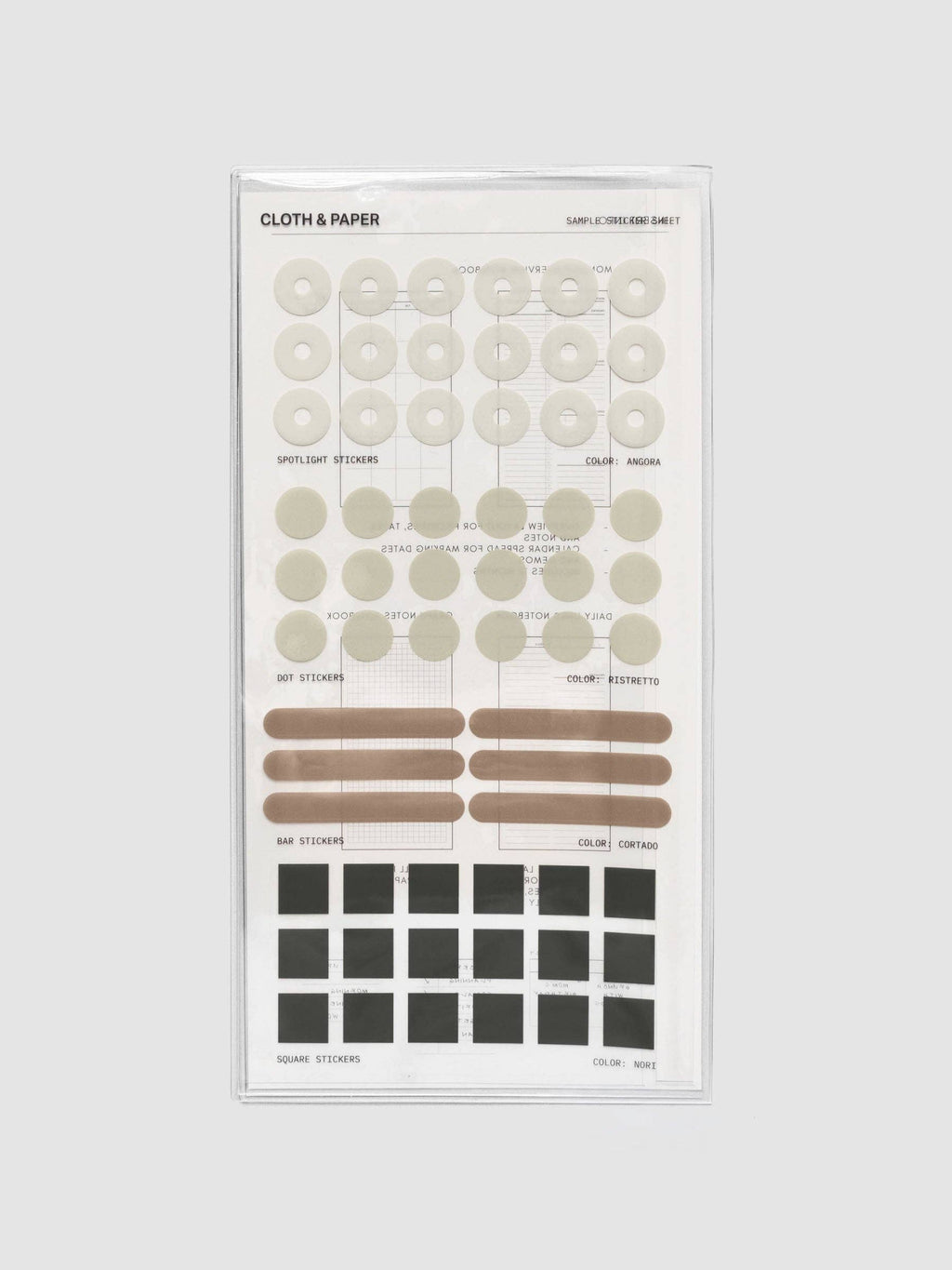Cloth & Paper - FORMA Travel Notebook Set | A5 Slim