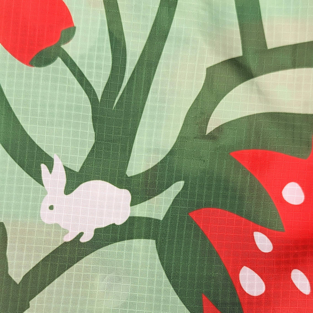 All Very Goods - Reusable Grocery Bag - Strawberry Garden