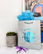 Steel Petal Press - Celebrate Gift Bag - Metallic Foil-Stamped Bag