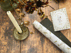 re:mused studio - Spooky Blooms Gift Wrap Sheet – Double Sided
