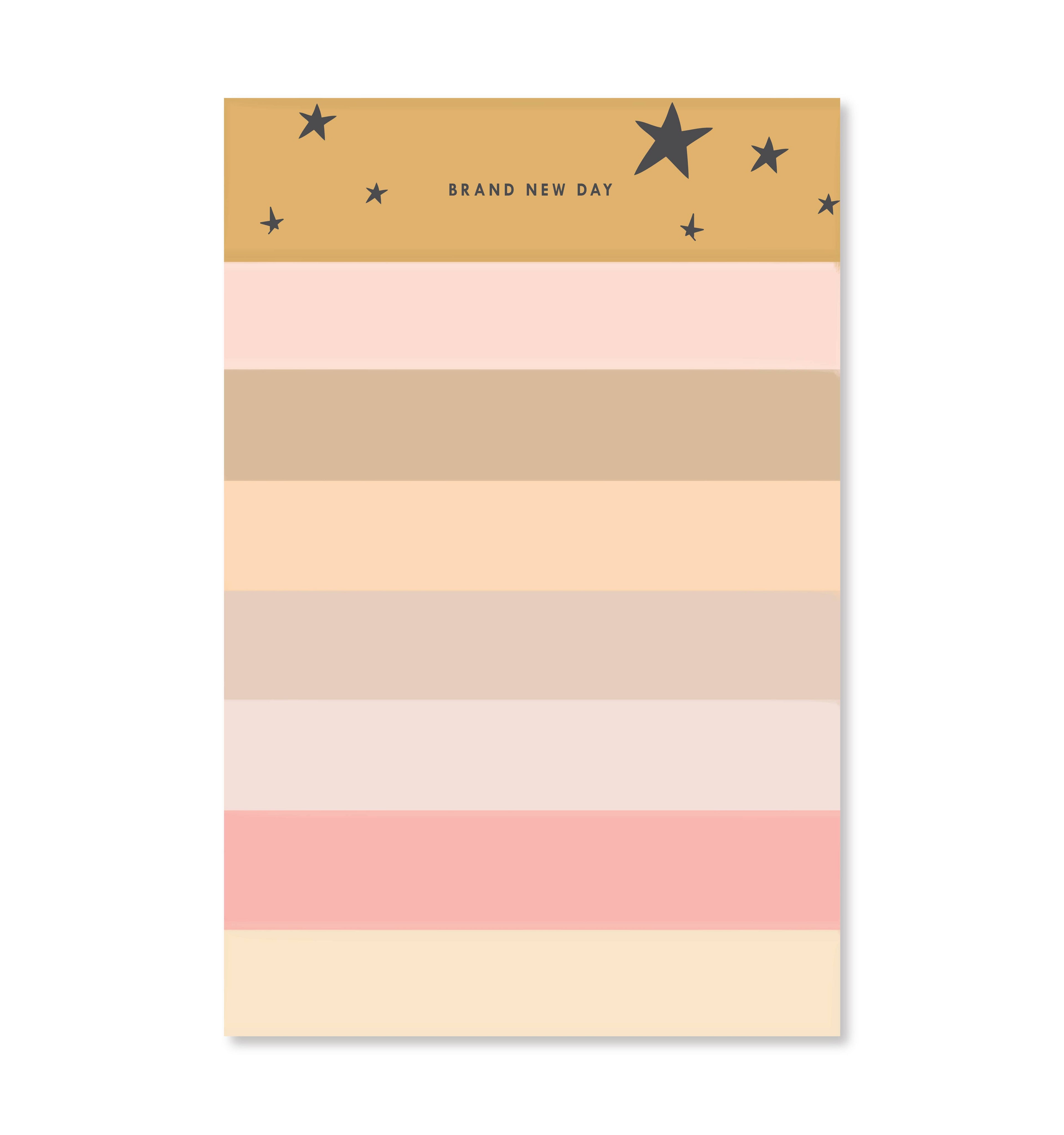 Ginger P. Designs - Colorblock Daily Notepad