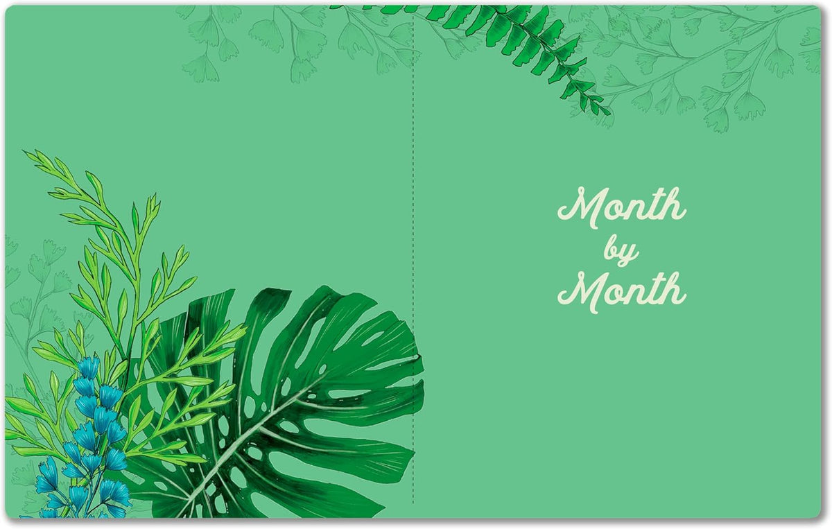 ‎High Note, Greenery, High Note 2026 Monthly Planner 17-Month Planner ...
