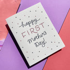 INK MEETS PAPER - First Mother's Day card
