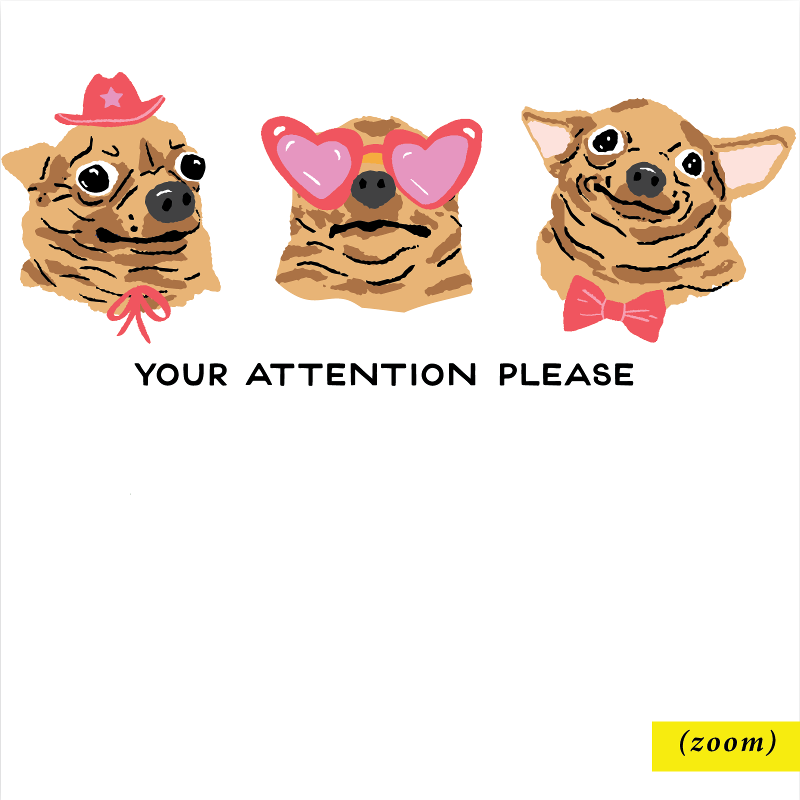 Party of One - Dogs Notepad