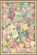 Found Image Press - Postcard LT-237 Stamps of the World