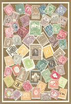 Found Image Press - Postcard LT-237 Stamps of the World