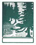 Saturn Press - Forest Bookplates