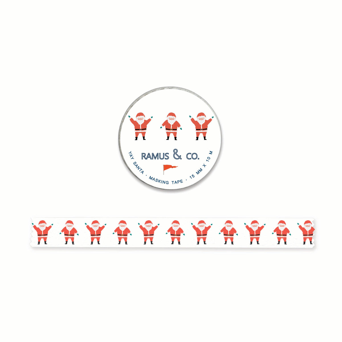 Ramus & Co. - Yay Santa Masking Tape