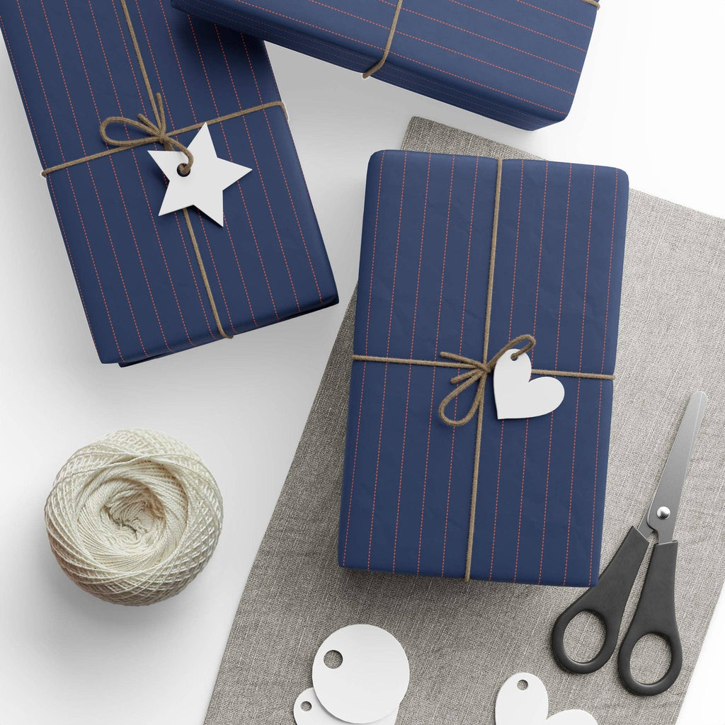 Porter Anna - Gift Wrap | Charlottesville, Virginia | Pinstripe: Glossy / 30" x 72"
