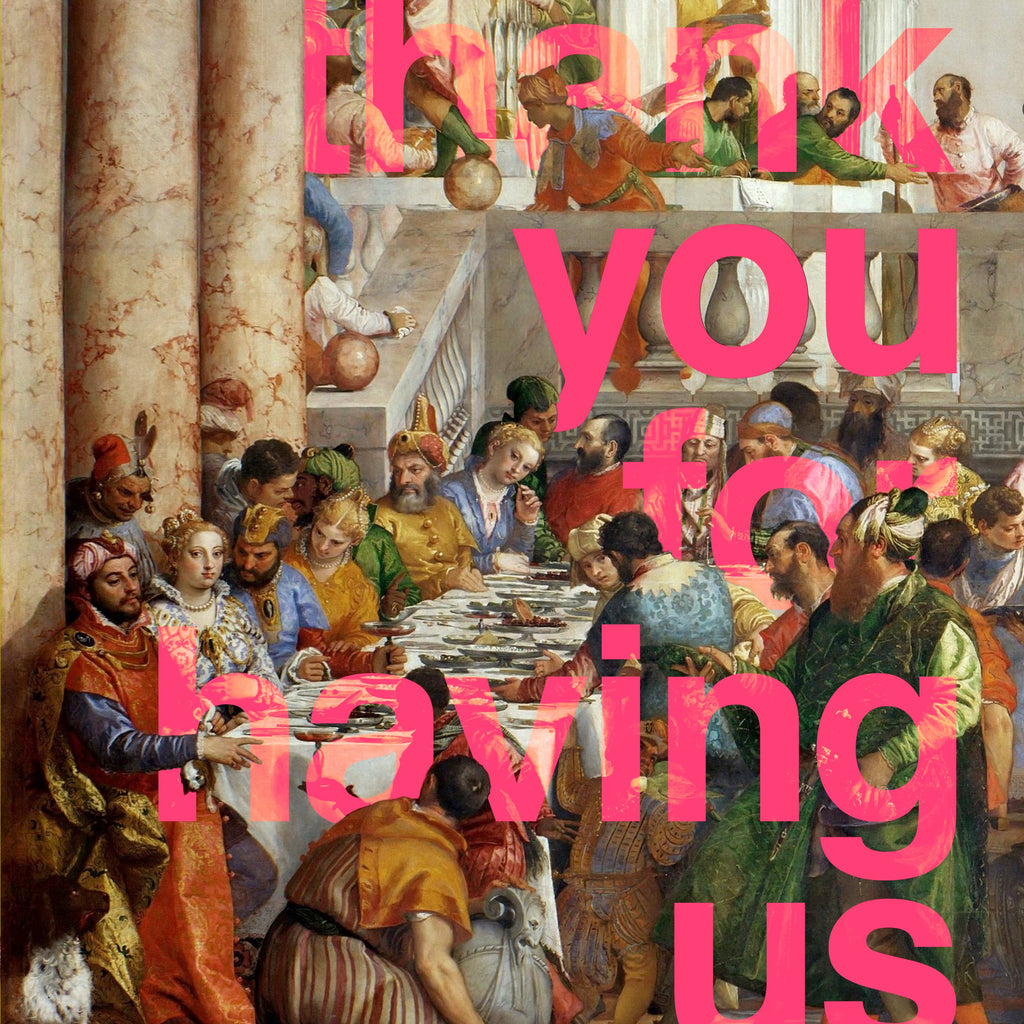 Pictrix Design - “Thank you for having us” A2 thank-you card