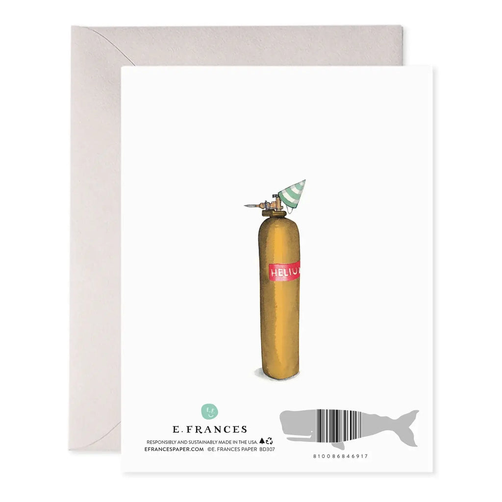E. Frances Paper - Helium 90 |  Brithday Greeting Card