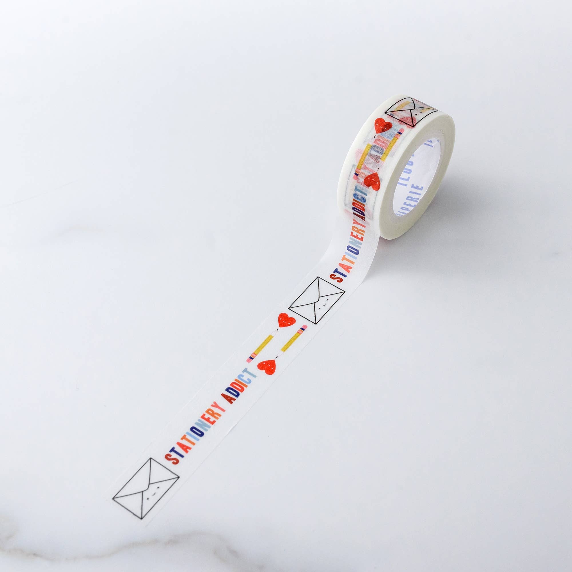 ILOOTPAPERIE - Stationery Addict Washi Tape: White