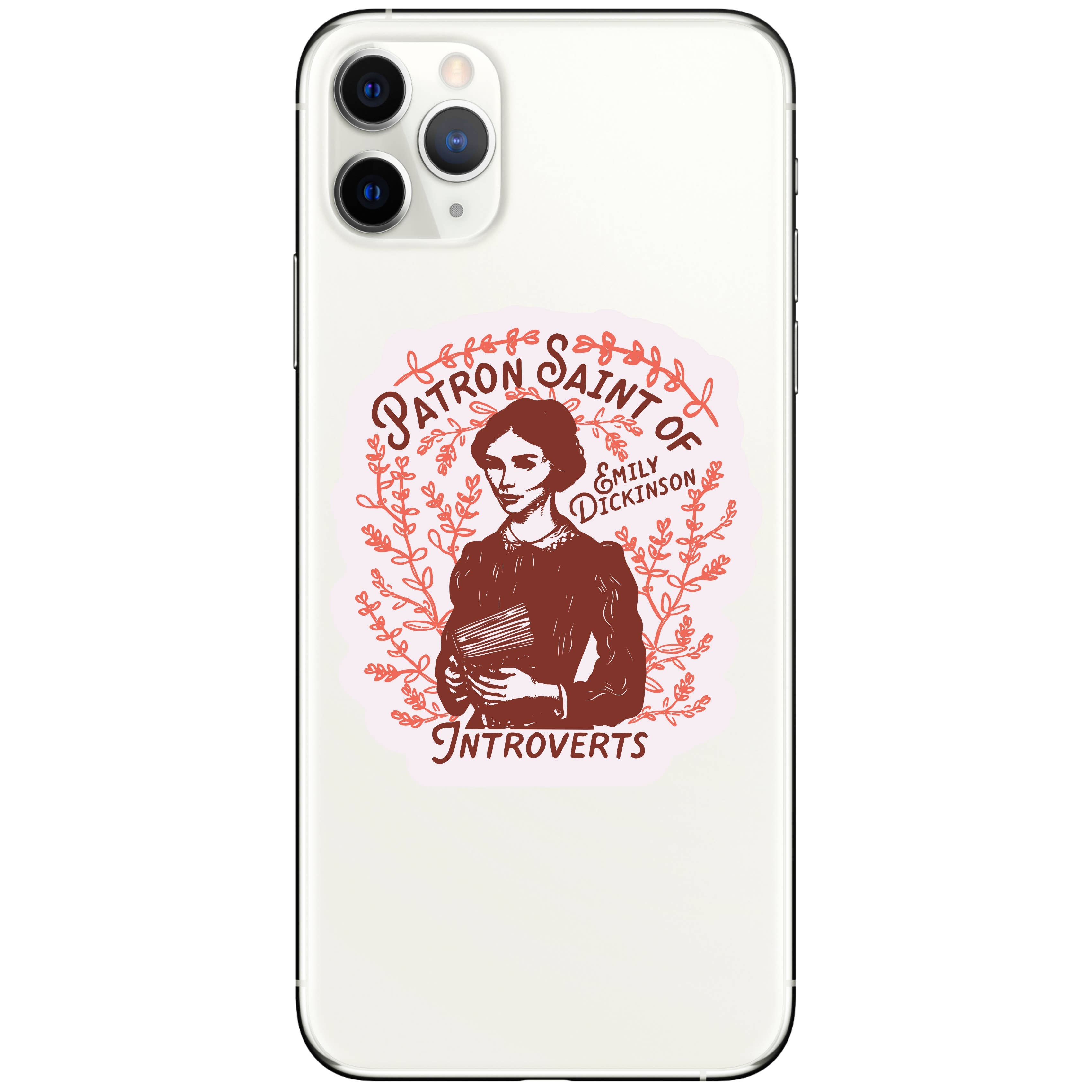 Juju and Moxie - Literature Book Emily Dickinson Vinyl Sticker