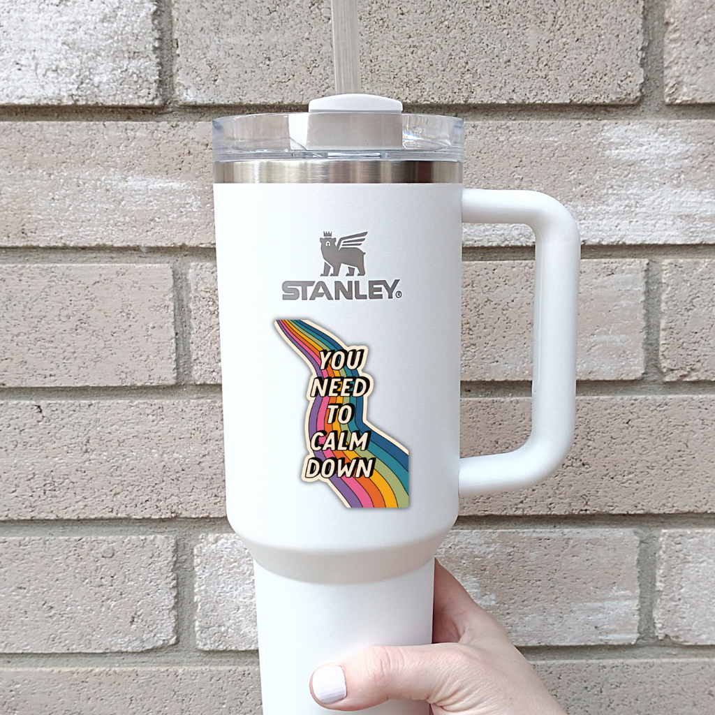 inviting affairs paperie - You Need to Calm Down Sticker –Taylor Swift Inspired Sticker