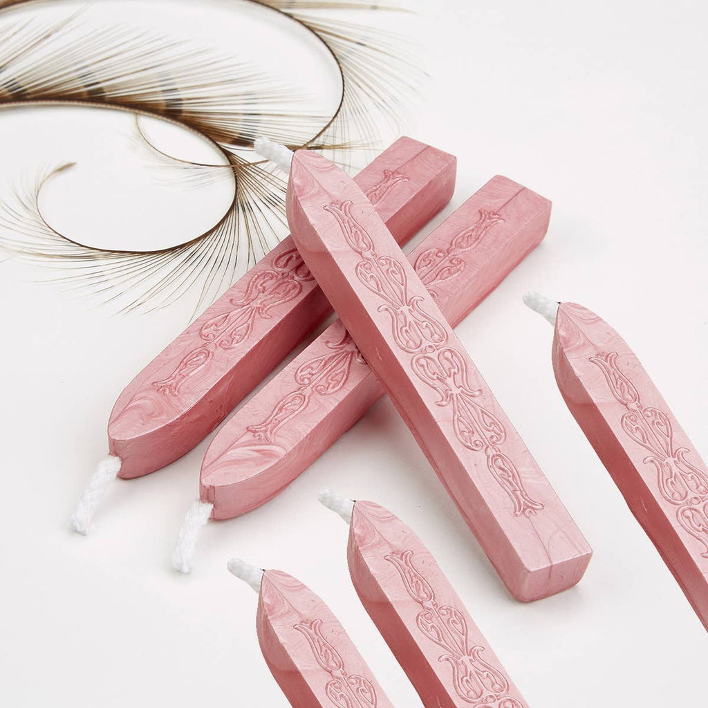 Freund Mayer & Co. - Orange Pearl, Sealing Wax Sticks