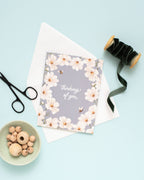 Isabella MG & Co. - Thinking of You Cosmos - Sympathy Card & Miss You Card