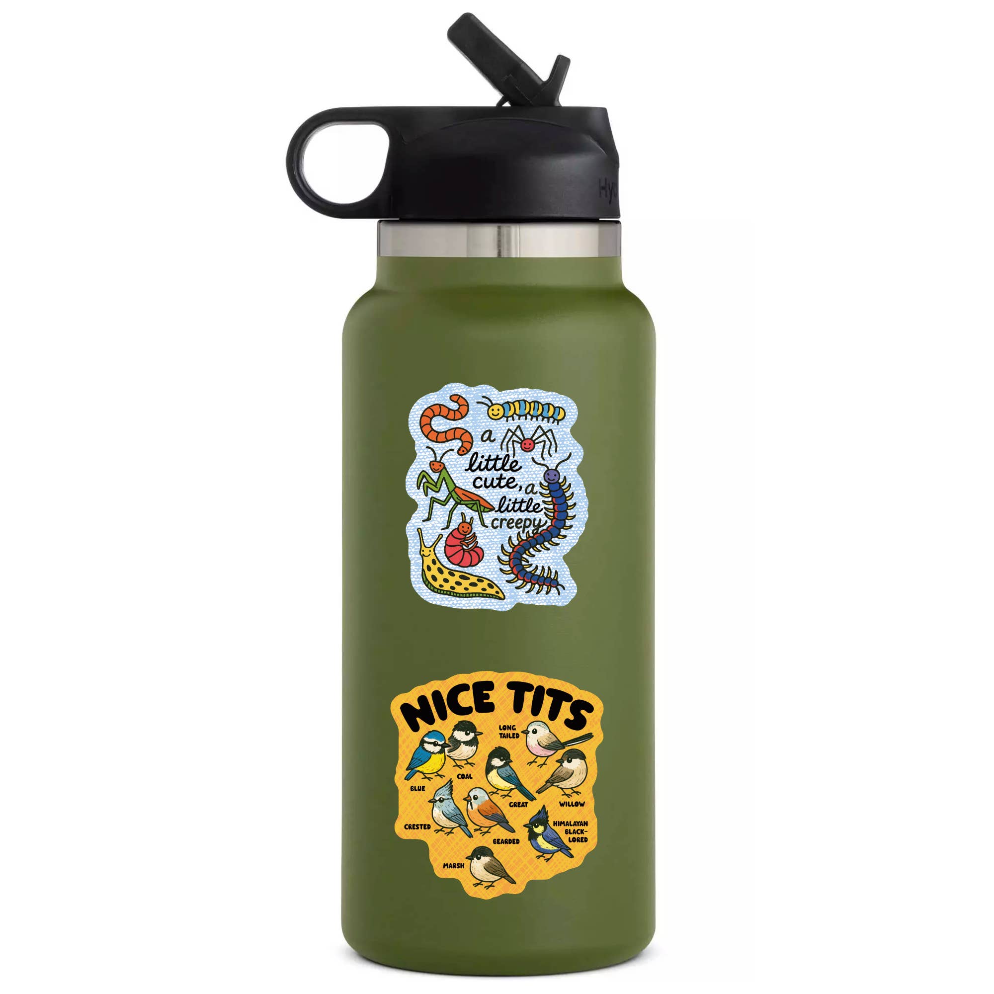 Juju and Moxie - Sassy Bird Funny Pun Species Vinyl Sticker