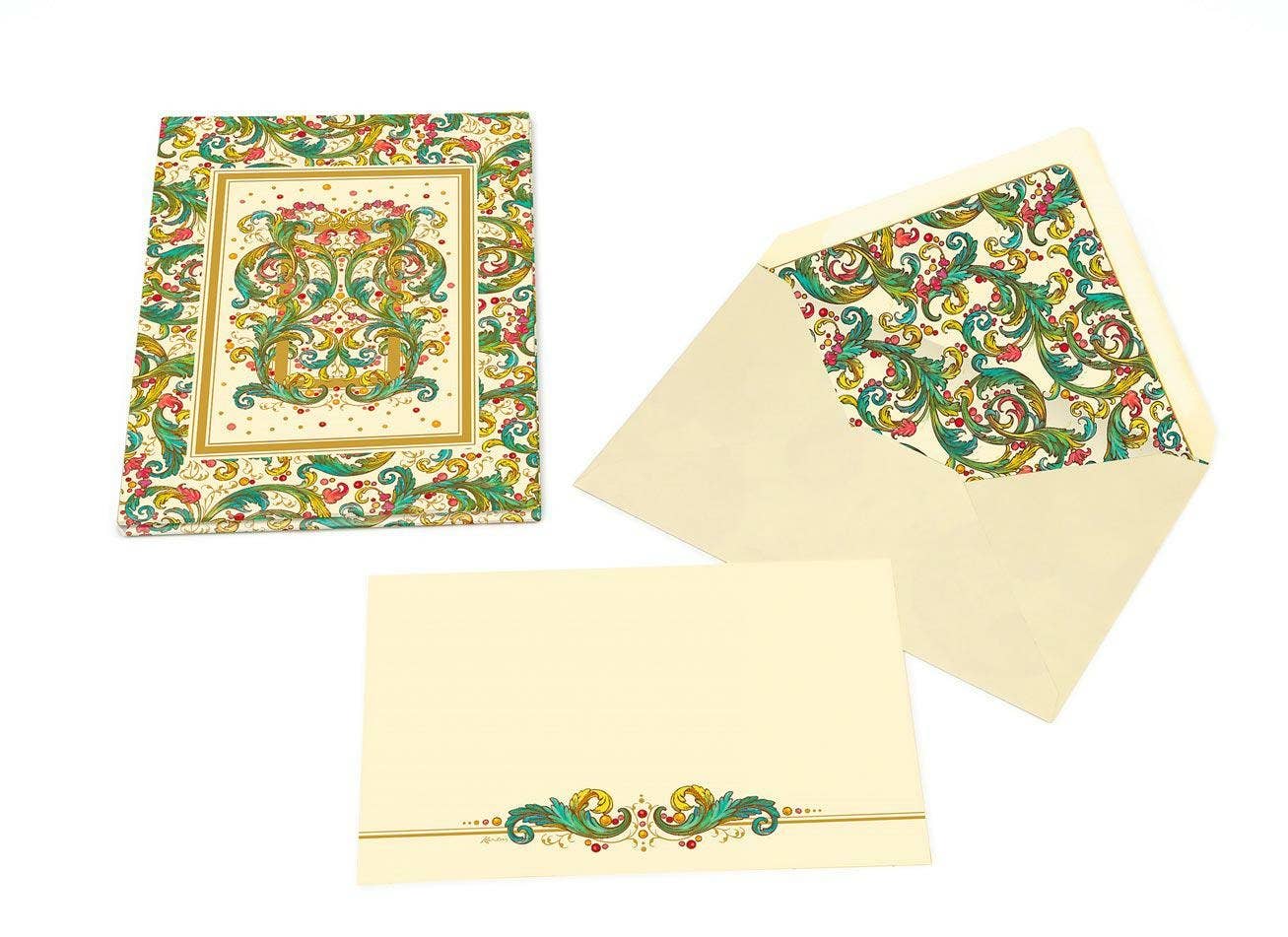 San Lorenzo Design - Portfolio Cards Large Size, Note Cards, Italian Stationery: Primavera