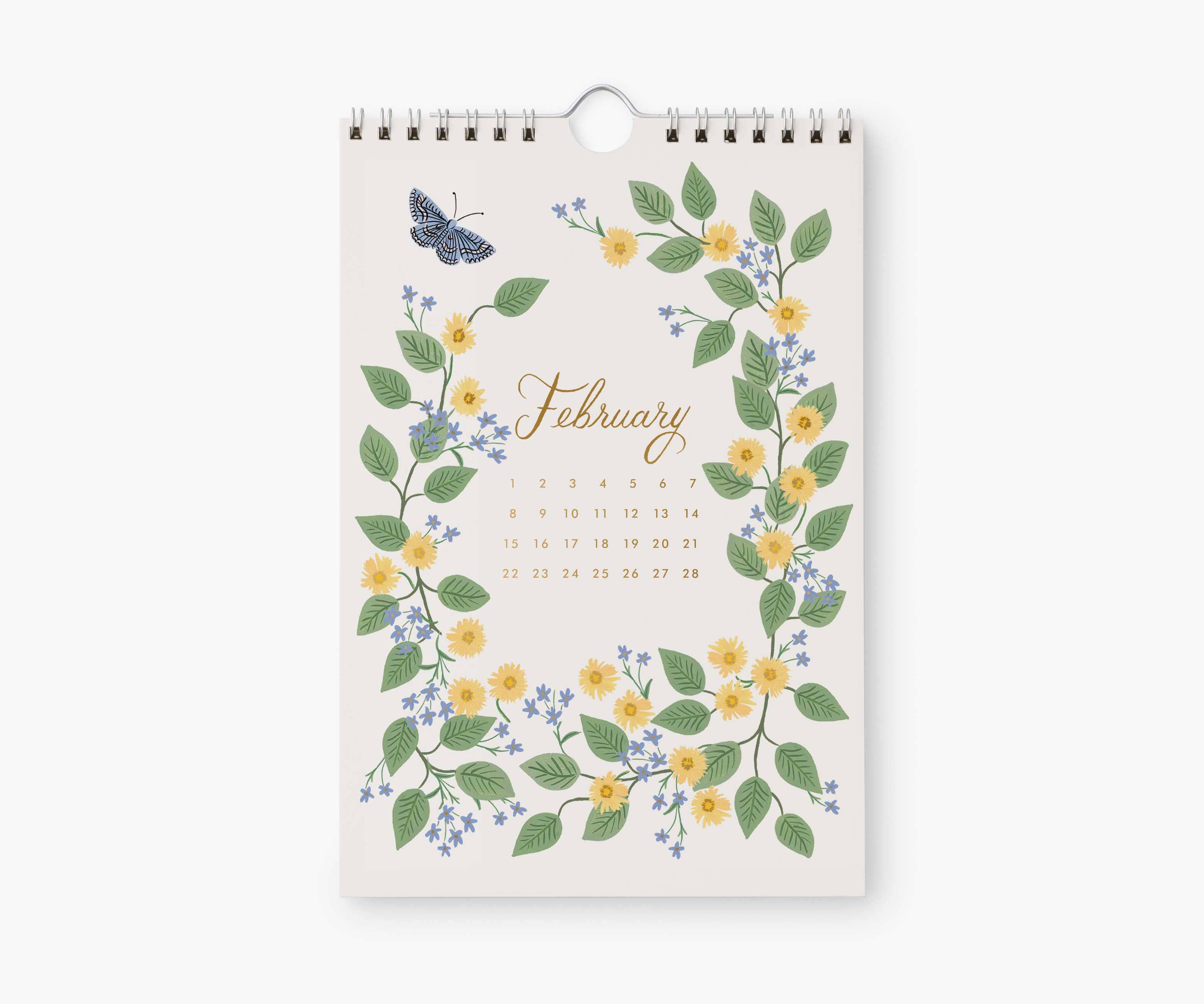 Rifle Paper Co. - 2026 Strawberry Fields Kitchen Calendar (6x9)