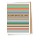 Apartment 2 Cards - Modern Stripes Father's Day Card