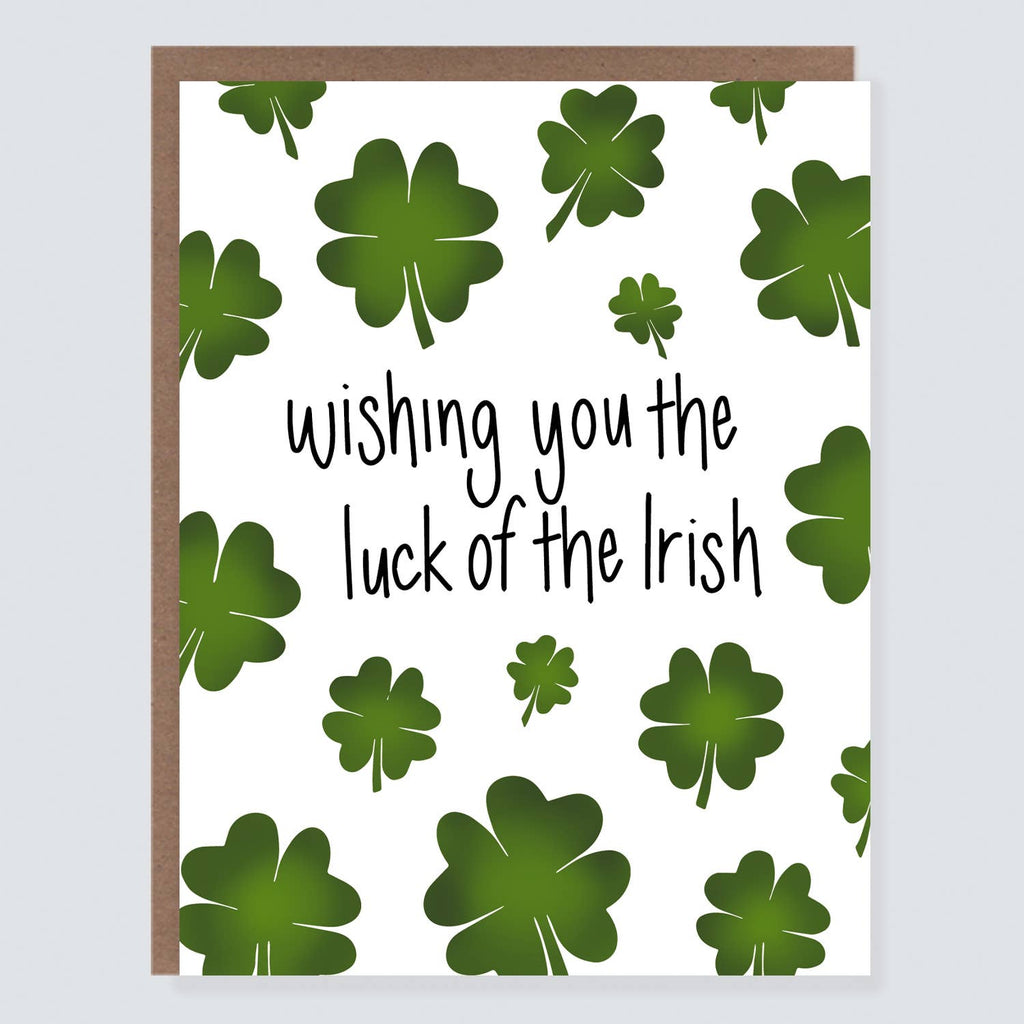 Morgan Swank Studio - Irish Luck St. Patty's Day Card
