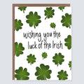 Morgan Swank Studio - Irish Luck St. Patty's Day Card