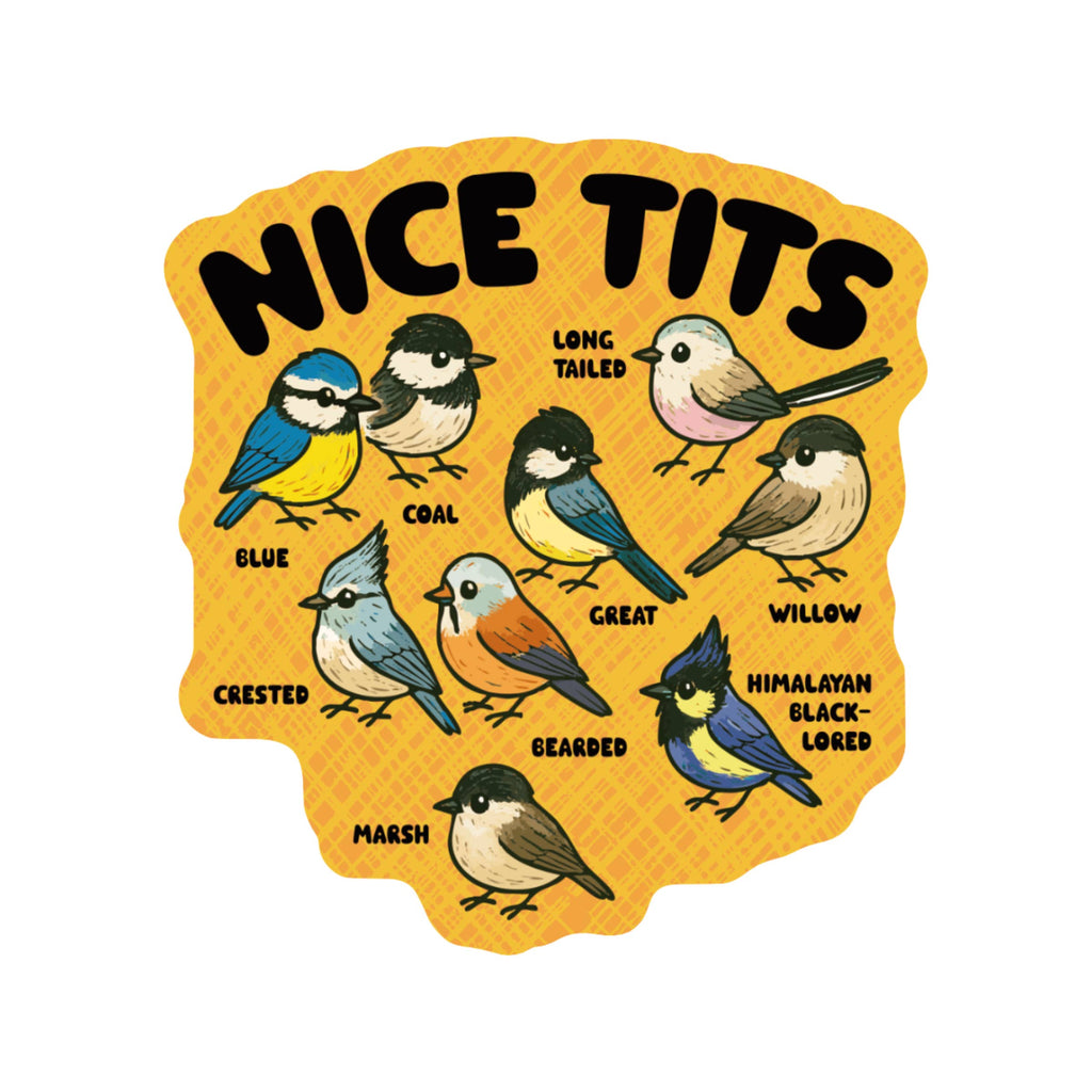 Juju and Moxie - Sassy Bird Funny Pun Species Vinyl Sticker