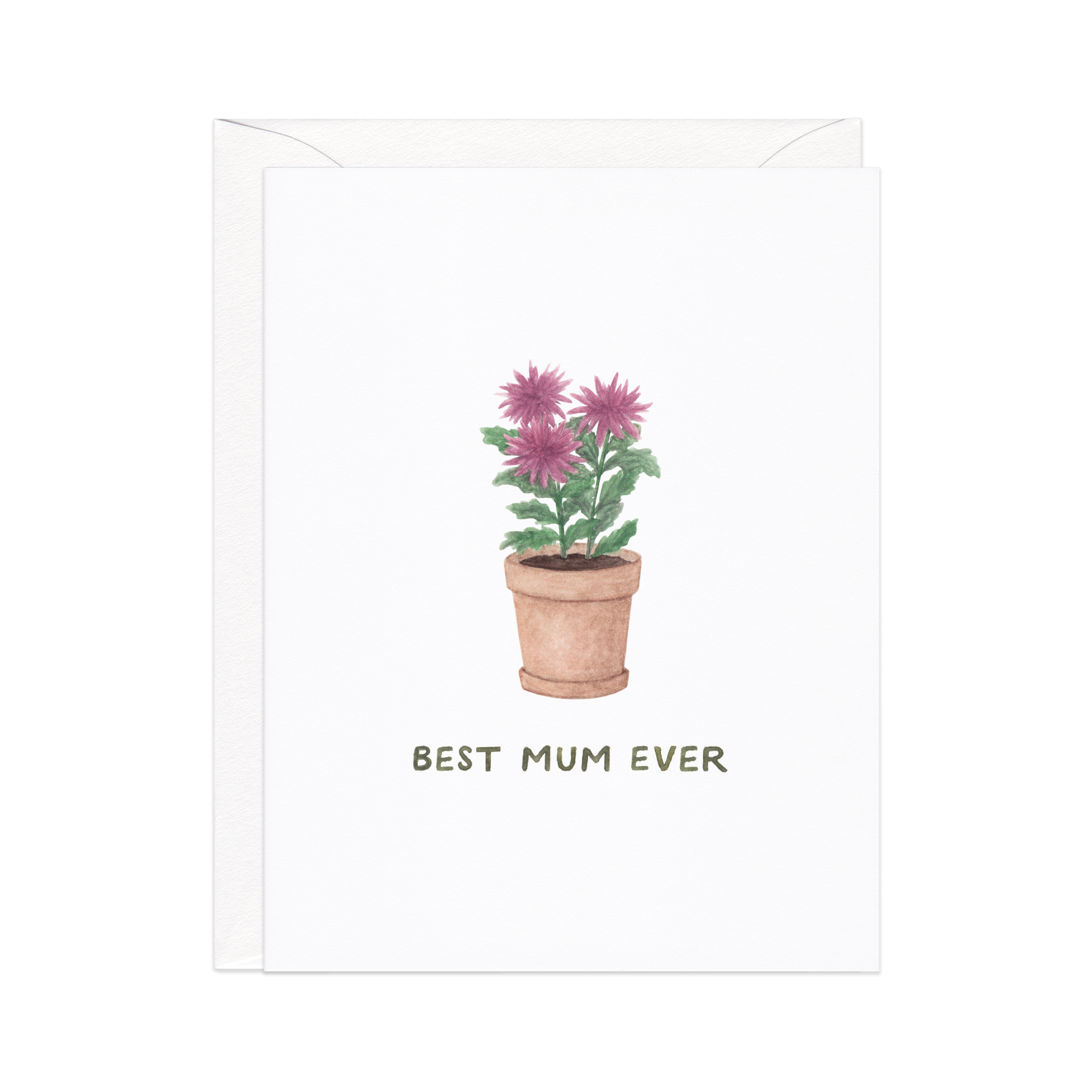 Amy Zhang - Best Mum Best Mom — Plant Pun Mother's Day Card