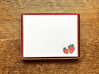 Noteworthy Paper & Press - Strawberries Flat Stationery