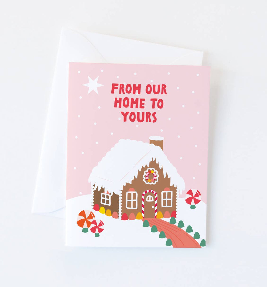 Graphic Anthology Greeting Cards - Gingerbread House Christmas Card Box Set