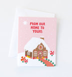 Graphic Anthology Greeting Cards - Gingerbread House Christmas Card Box Set