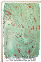 Sustain & Heal - Green and Red Marble Sheet #137: