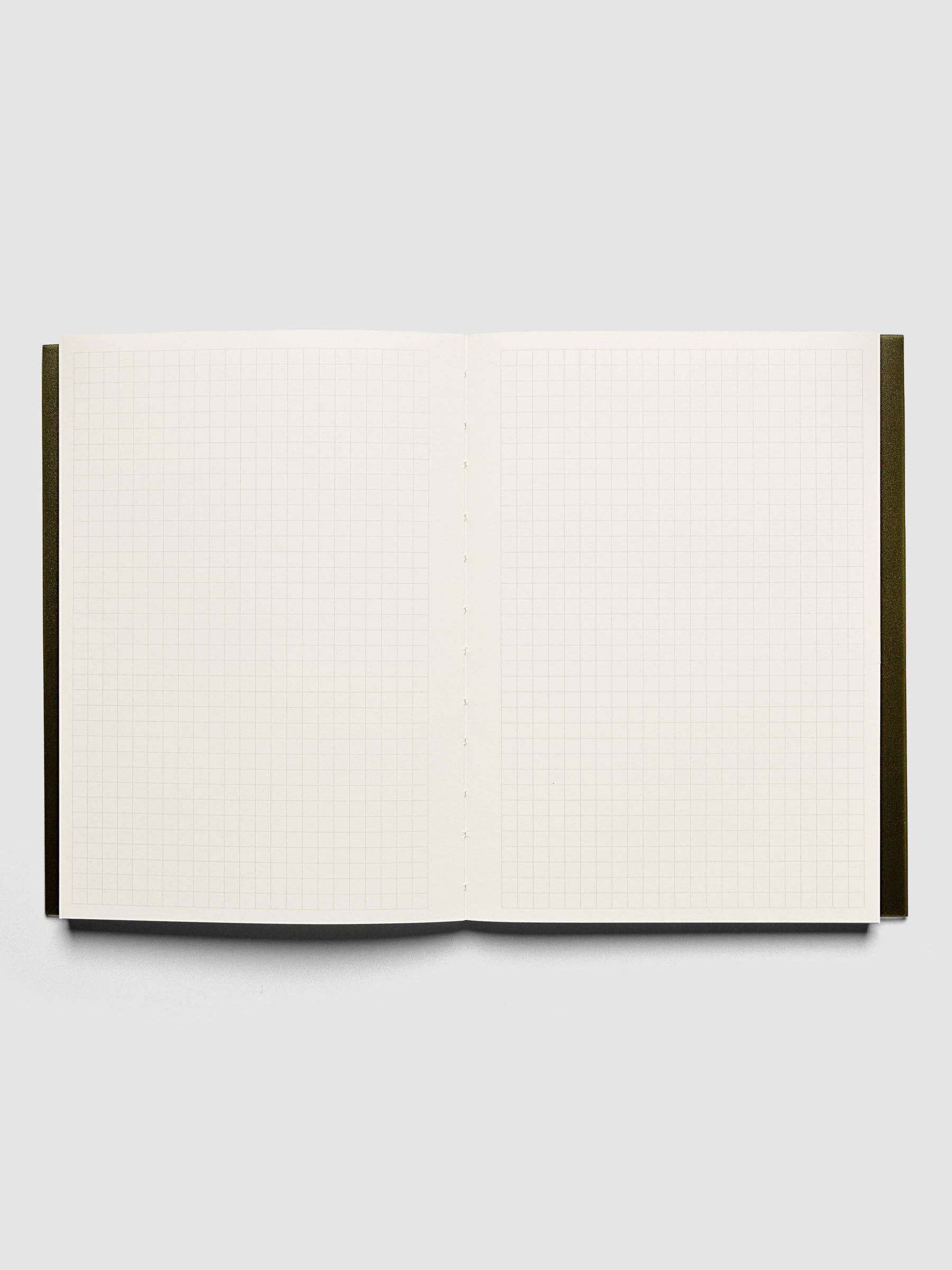 Cloth & Paper - Perfect Bound Notebook | A5: Lined | Ash