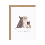Amy Zhang - Pooch-as Gracias — Spanish Pun Thank You Card