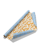 re:mused studio - California Poppy Gift Wrap Sheet – Double Sided: Single Sheets