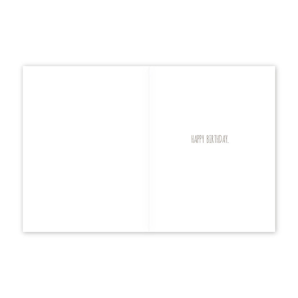 Modern Printed Matter - Cat Hairball Birthday Card