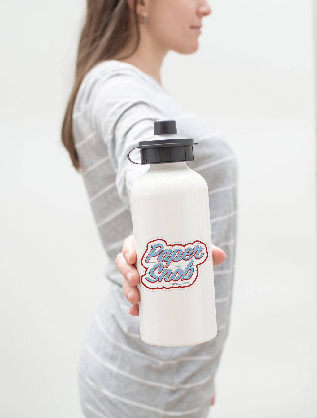 Tiramisu Paperie - Paper Snob, 3" Vinyl Sticker